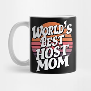 World's Best Host Mom. Funny Mug